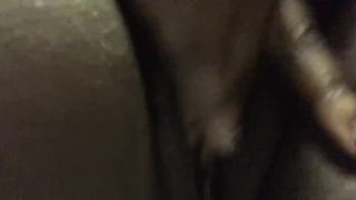 Ebony Teen Public Orgasm