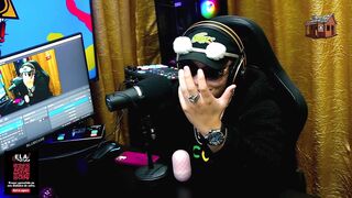 Didy Reis was completely naked on the Podcast, how delicious - Pápum no Barraco!/Ela Manda