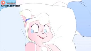FURRY BUNNY GIRL LESBIAN FUCK CARTOON ANIMATED 4K 60FPS