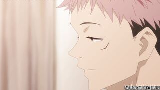Jujutsu kaisen hentai Kugisaki gets a creampie in her tight pussy 2D animation