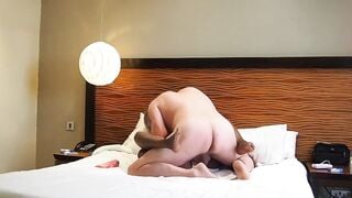 Gorgeous Flower Gets Pounded in the Hotel Room