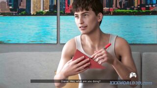Busty Girl Seduced by BBC in front of boyfriend - UNCENSORED GAMEPLAY