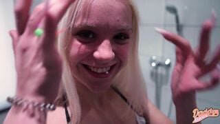 Teen and MILF touch each other's pussies