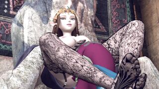 Link is Zelda's Futa Sex Slave