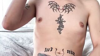 Asian TGIRL Cum Together JOI Roleplay Close-up with Countdown