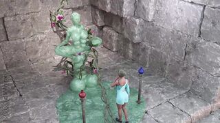 The gynecologist 4 FUTANARI selfsuck and anal fucking machine