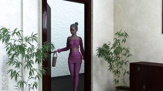 The gynecologist 4 FUTANARI selfsuck and anal fucking machine