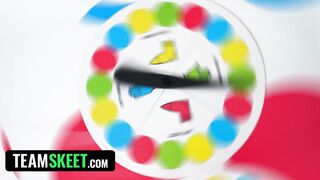 Cute Petite Step Sis Lets Me Split Her Pussy Open During Risky Sex Game