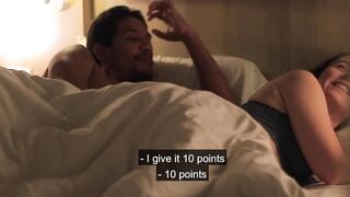 The Step-niece was surprised to see Uncle Carlos walking naked through the house.