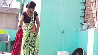 Indian sexy Bhabhi sex with devar cheating wife (Hindi audio)