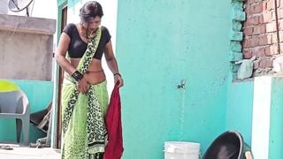 Indian sexy Bhabhi sex with devar cheating wife (Hindi audio)