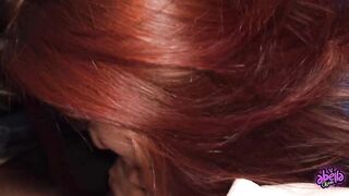 COLOMBIAN AIR HOSTESS sucks dick in the AIRPORT and then gets FUCKED! SEX -Abella olsen