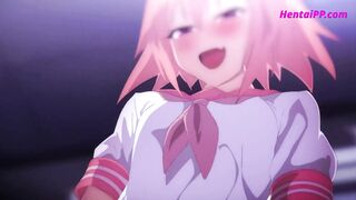Astolfo & Minamoto Fuck Tits Animation * Cum Facial * // HENTAI 2D