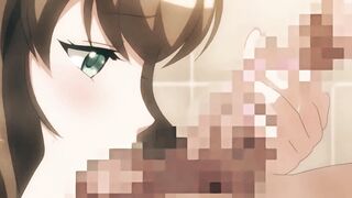 Big Boobed Beauty Loves To Suck Boyfriend's Tongue While Squeezing Milk's Cock With a Handjob