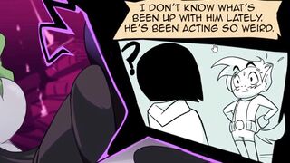 Beast Boy goes Horny Mode on Thicc Raven..