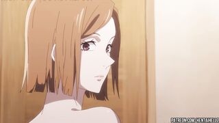 Jujutsu kaisen hentai Kugisaki gets a creampie in her tight pussy