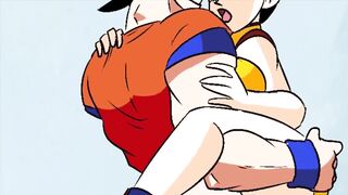 Milk gets hot for goku before the tournament | Dragon Ball Parody| Anime Hentai 1080p