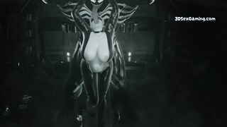◉ Black Widow X Venom - Massive BBC For Horny Bitch ◉ 3D Gaming