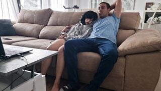 If you sleep i give you dick at home