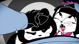 Mime & Dash Threesome Animation Hardsex * Blowjob * // HENTAI 2D