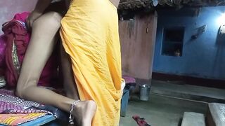 Deshi village wife sharing with baba dirty talk blowjob sex Hindi sex
