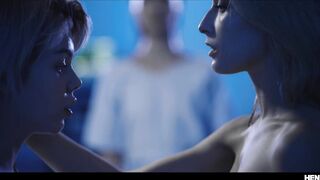 Alien Monster Turns Vampires Kelly Collins And Ashby Winter Into Sex Slaves