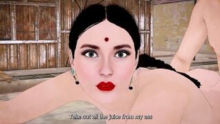 two laborers took advantage of the absence of the restaurant owner by fucking his wife