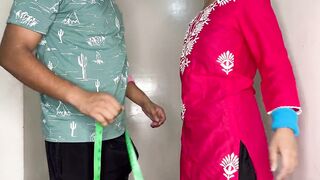 Taylor fucks sister-in-law | Taylor kicks sister-in-law's discount on the pretext of sewing a suit