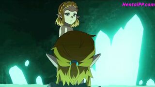 Zelda Elf Gives Pussy To Link * HENTAI