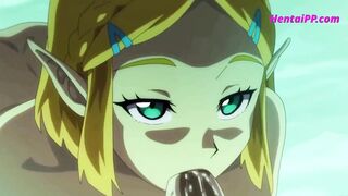 Zelda Elf Gives Pussy To Link * HENTAI