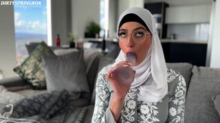 Innocent maid Aaliyah Yasin discovers sex toys