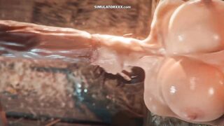 Intense Gameplay Sex Simulator * Tight Pussy Swallowing Huge Cock * - UNCENSORED GAME 3D