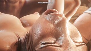 Intense Gameplay Sex Simulator * Tight Pussy Swallowing Huge Cock * - UNCENSORED GAME 3D