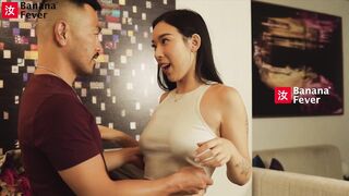 Korean Hottie with Tight Body Elle Lee Is Back for Some Chinese Cock BananaFever