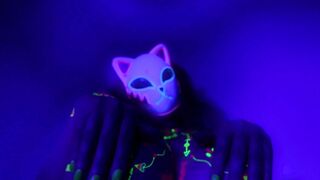 Join This HENTAI TITFUCK CHALLENGE! Mind-blowing NEON COSMOTITS | LilyKoti