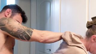 We had to cum fast, company was coming over -TheJensensPlay