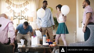 MODERN-DAY SINS - Bored Casey Calvert's SNEAKY SEX With Hubby Turns Into GANGBANG With Their In-Laws