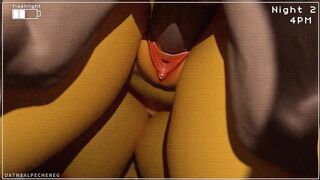 Chica is stuck in venting on a purpose