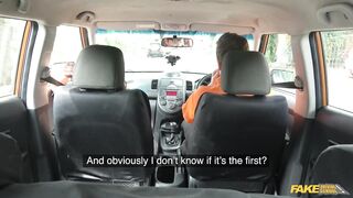 Fake Driving School - Posh cheating WIFE with BIG BOOBS fucks her driving instructor