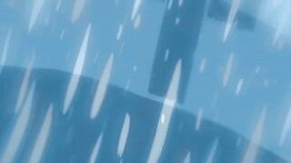 Pent up stud seduces hot schoolgirl for a public pool blowjob | Hentai Uncensored