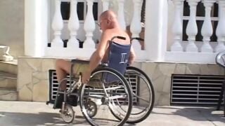 In the old people's home she fucks hard!