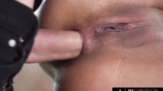 21 NATURALS - Perfect Latina Veronica Leal Gets Her Tight Ass Fucked At The Office