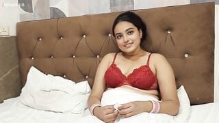 Indian Bhabhi First Time Hard Anal Sex with Full Hindi Dirty Roleplay