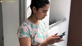 horny stepmom gives the best birthday gift - porn in spanish