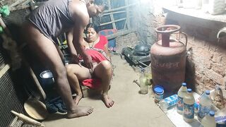 Naked sister-in-law and fucked in the village kitchen