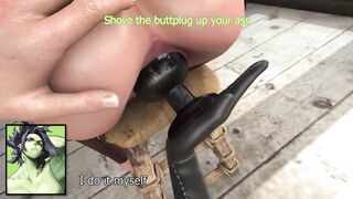 Your new life in a tribe of orcs - Hard anal futa joi