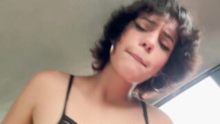 I Help My Shy Step Sister with Her Driving Lessons and I End up Fucking Her Hard Until I Cum Rich.
