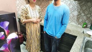 Indian desi bhabhi Savita has sex with her boss in her hone at alone she