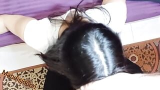 سکس ایرانی مریم خانم نظافتچی شوهردار حشری میگه چه کیری داری بکن بکن (پر از مکالمه فارسی)