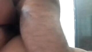 My fucking Tamil item Swetha doggy style without condom cumshot